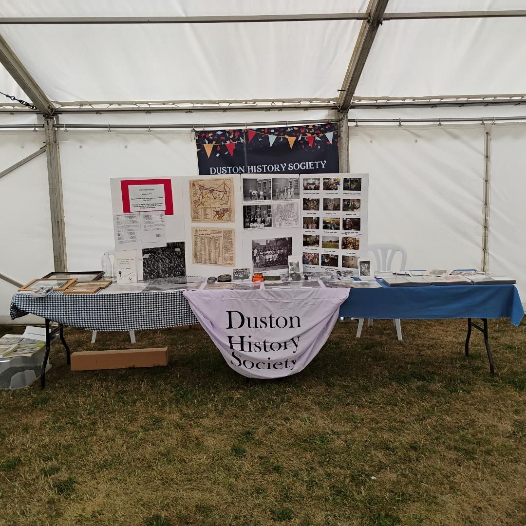 Duston History Society display at the 2026 council fun day